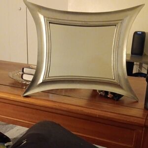 Elegant Silver Wall Mirror